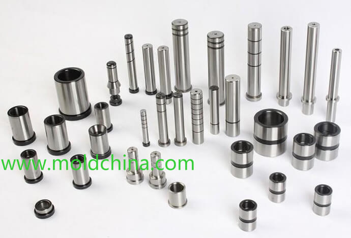 Guide pins for plastic injection mold Guide pins for plastic injection mold