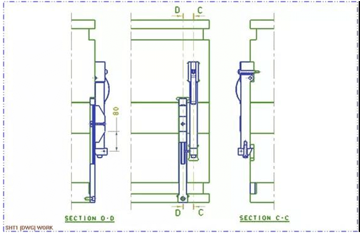 RABOURDIN Latch Lock