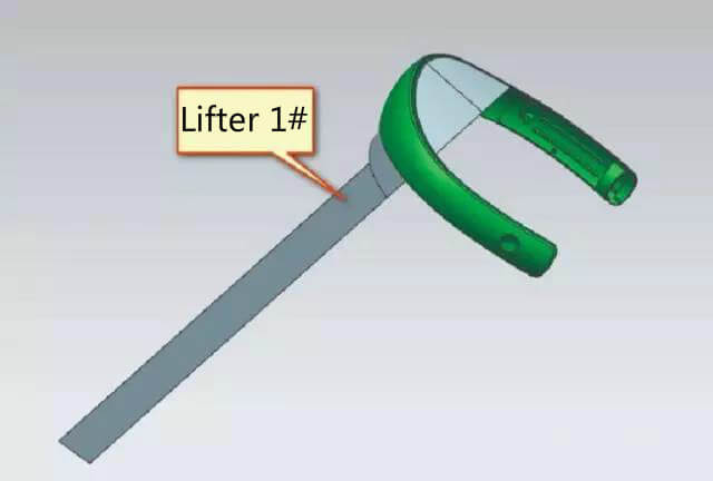 a lifter for the headset band a lifter for the headset band